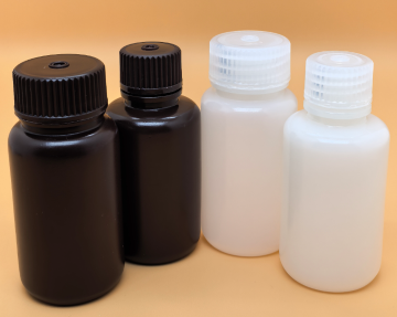 60ml；广口试剂瓶；HDPE瓶身；PP瓶盖