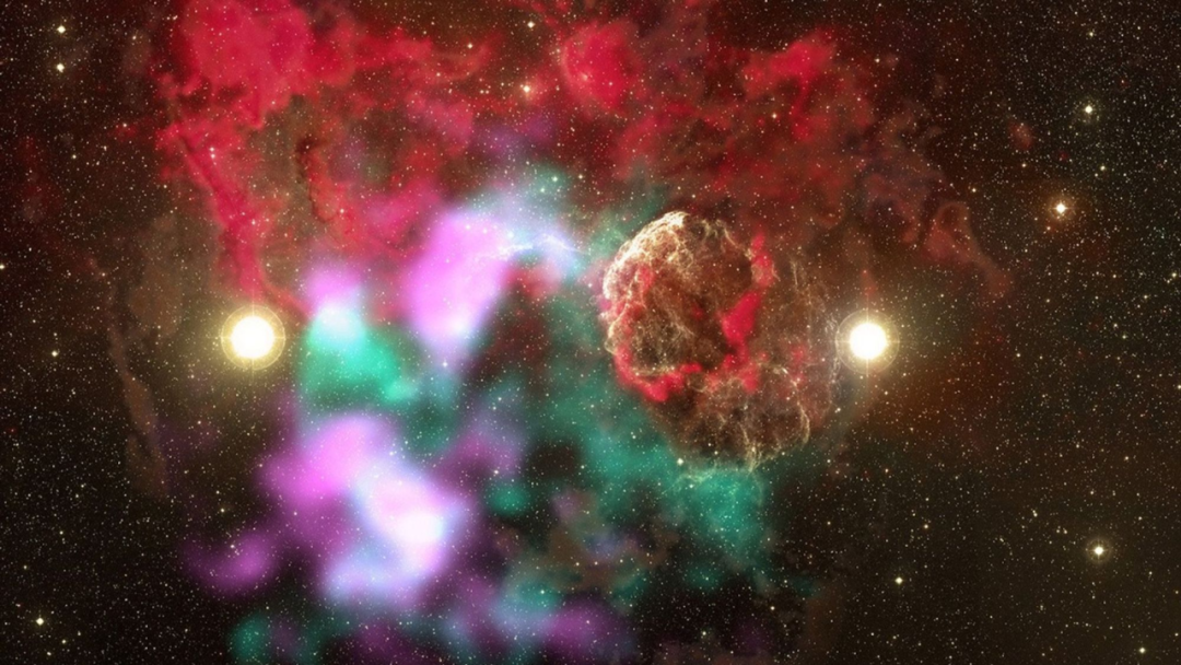 银河系首个“双超新星”系统发现